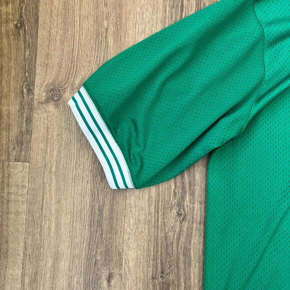 Mitchell & Ness Authentic Jersey Celtics Larry Bird Short Sleeve Hoodie Sz 4XLT - Picture 4 of 14